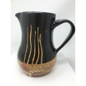 Stoneware Water Pitcher Signed Dowd House Studios